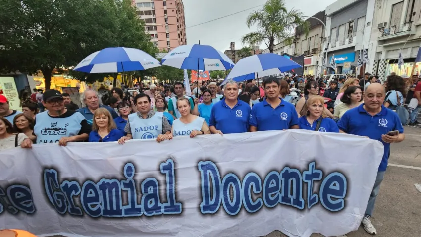 Paro nacional docente: el Frente Gremial adhiere a la medida de este jueves 23