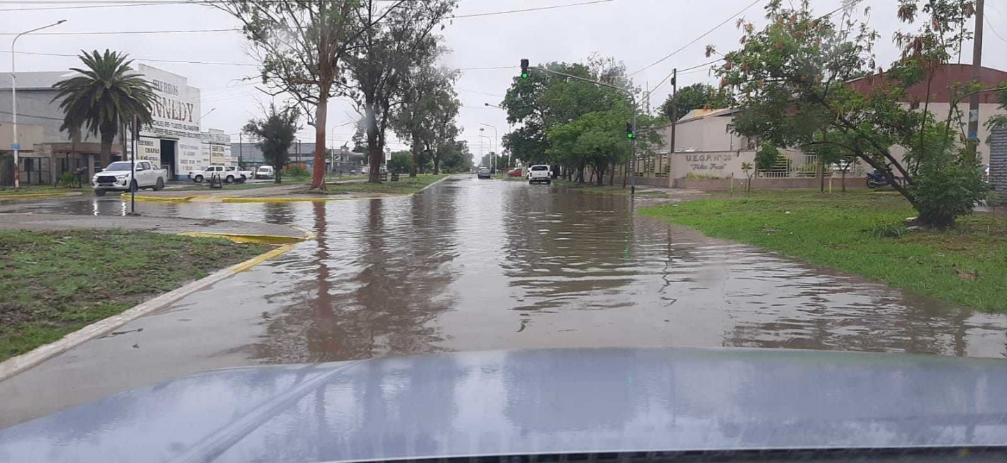 Las zonas más afectadas por las lluvias: Colonia Elisa, Las Garcitas y Resistencia.