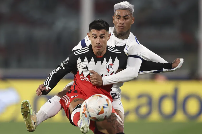 River venció a Talleres en la ida de los octavos de la Copa Libertadores