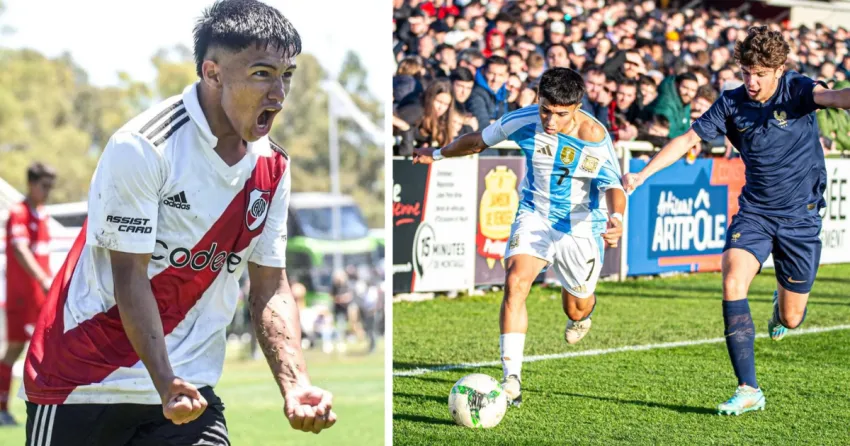 Felipe Esquivel, la promesa chaqueña que es la gran joya de River y fue convocado a la Selección Sub 17